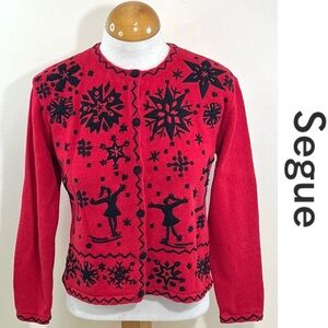 Segue Women’s Christmas Cardigan Sweater